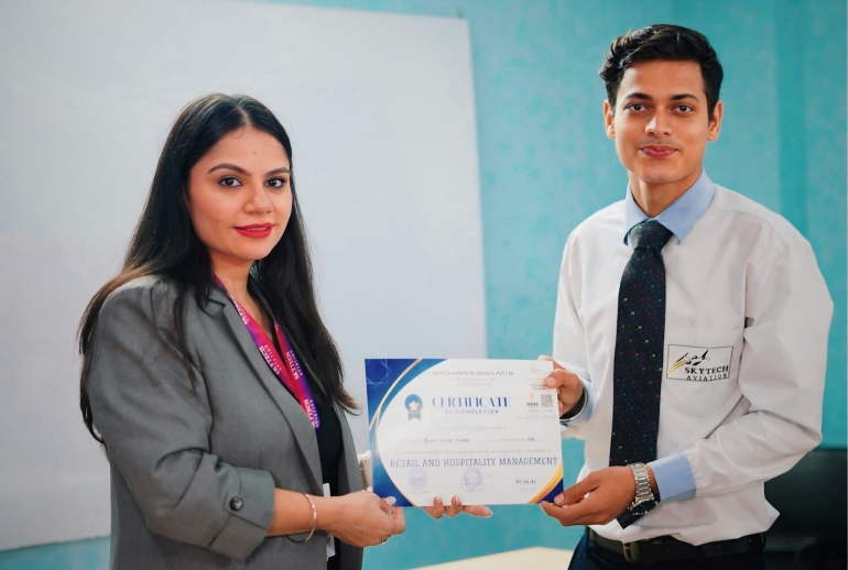 Employer checking an HRD Corp certified AI trainer certificate in Malaysia before booking AI training