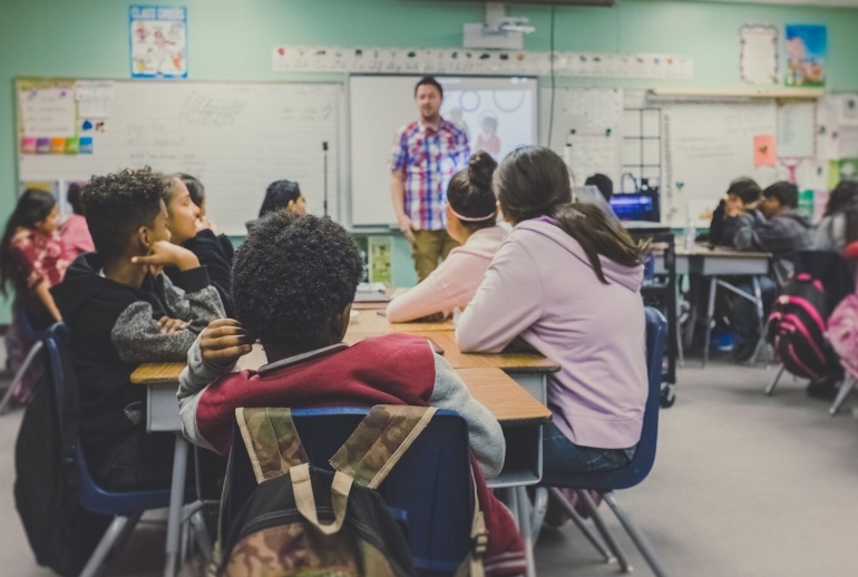 Diverse students in inclusive AI education classroom Malaysia