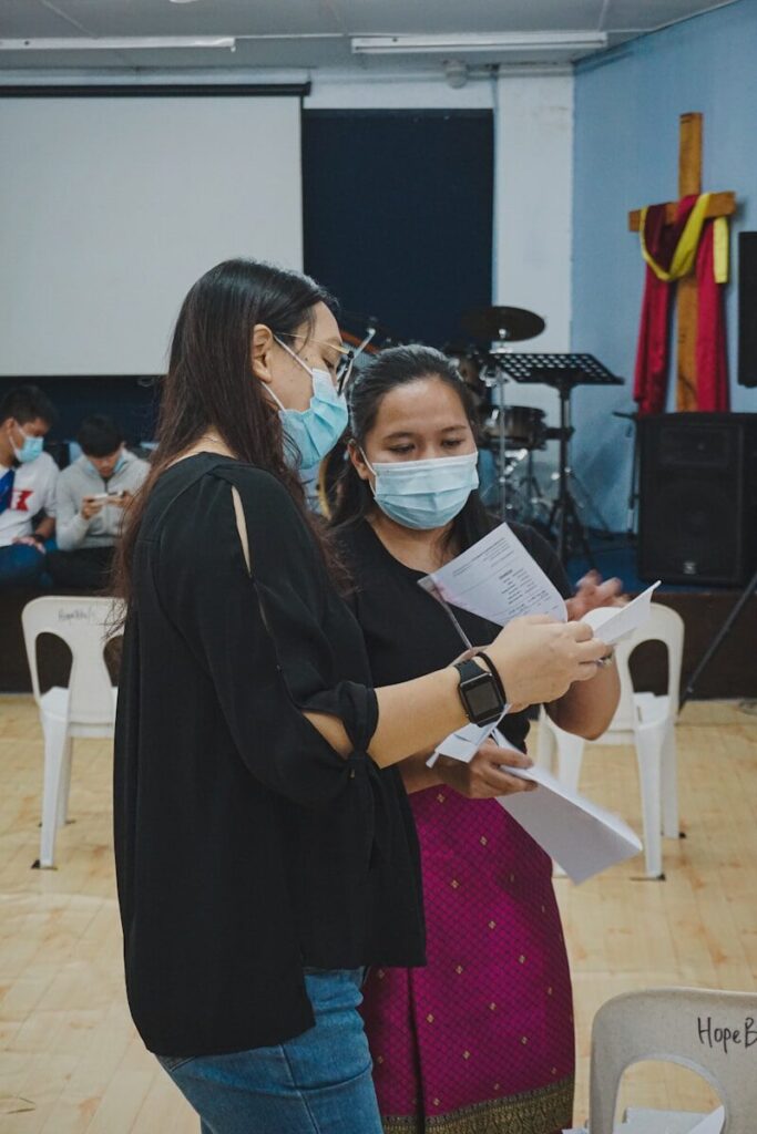 Malaysian teacher planning AI-enhanced lessons in classroom
